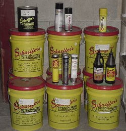 Oil & Grease Lubricants By Schaeffer
